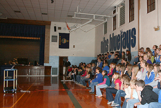 Seventh and eighth-grade students of Norton Junior High School - Norton, Kansas.