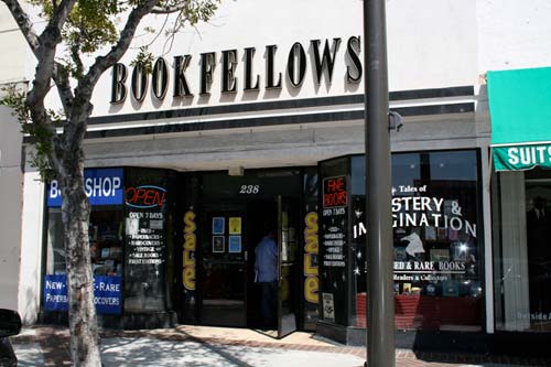 The Mystery & Imagination Bookshop. 238 Brand Blvd., Glendale, CA.