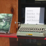 The “Silver Shoes” display in the front window of The Raven Book Store in Lawrence, Kansas. October 2009.