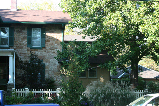 The Atkinson home in Lawrence, Kansas. The current owner seems to be taking care of it beautifully! October 2009.