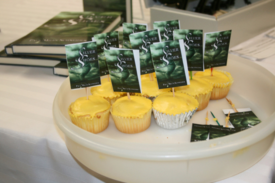 “Silver Shoes” cupcakes, courtesy of the Louisburg Library staff. October 8, 2009.