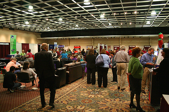 The Kansas Library Association's 2011 convention at the Capitol Plaza Hotel in Topeka.