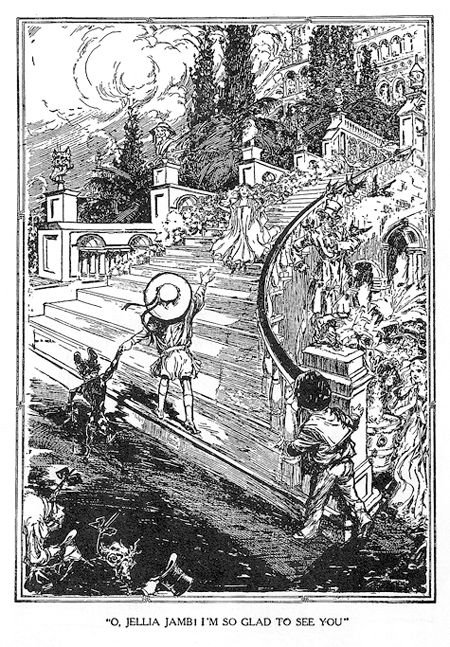 John R. Neill’s inspiring illustration from “The Road to Oz.”